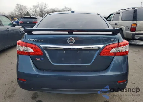 2015 Nissan Sentra S из США, поврежденный, VIN 3N1AB7AP4FY318126